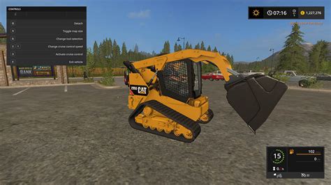 farming simulator 2017 cat skid steer mods|Cat 289D v 1.0 – FS17 mod .